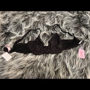 Savage Fenty Black Lace Bra